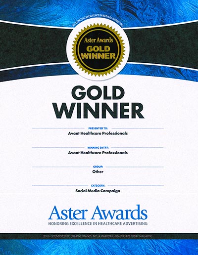 Aster Awards Gold Winner