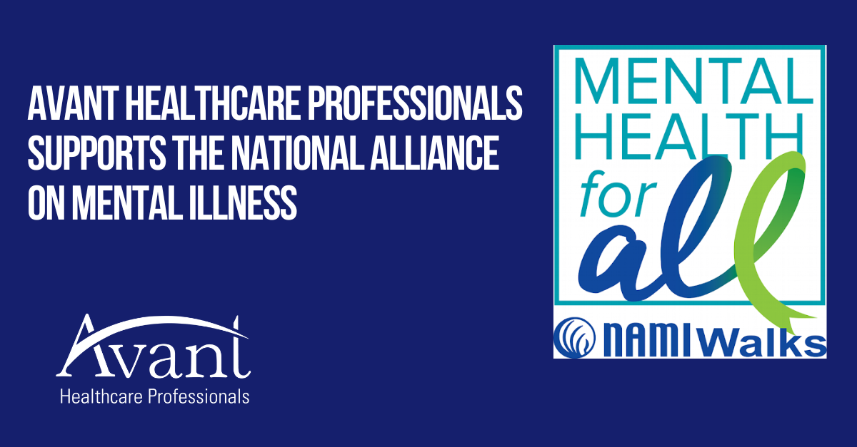 Avant Healthcare Professionals Serves As Gold Sponsor Of Upcoming NAMI ...