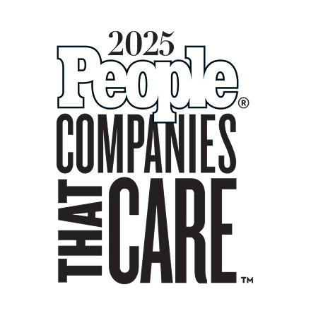 "Logo for Avant-People Companies 2025, featuring bold text with 'People' in large font and 'Companies That Care' vertically