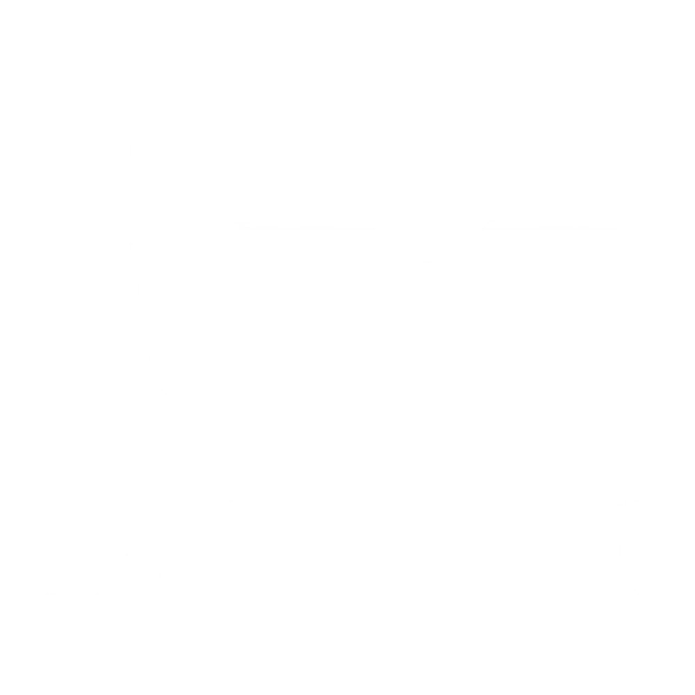 A white icon of a patient in a hospital bed with an IV stand beside them.